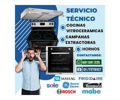 ¡¡Profesionales!! Mantenimiento de Cocinas Vitrocerámicas 981091335-Santiago de Surco