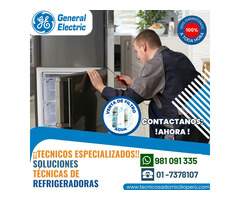 Tecnicos Refrigeradoras!! (General Electric): 7378107- Santa Anita