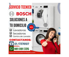 A un clic!! Servicio tecnico Secadoras Bosch 981091335 LINCE